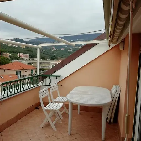 Apartamento Vista Panoramica A Con Due Terrazze Lavagna